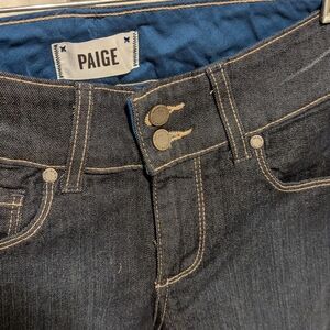 Paige Women's Dark Denim Jeans